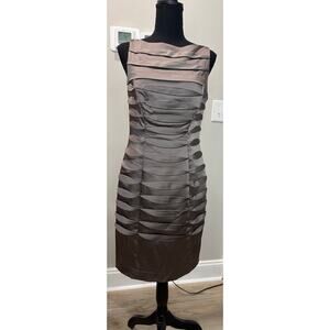 Bandage Dress Body Con Tiered Wedding Suzi Chin for Maggy Boutique - Size 6